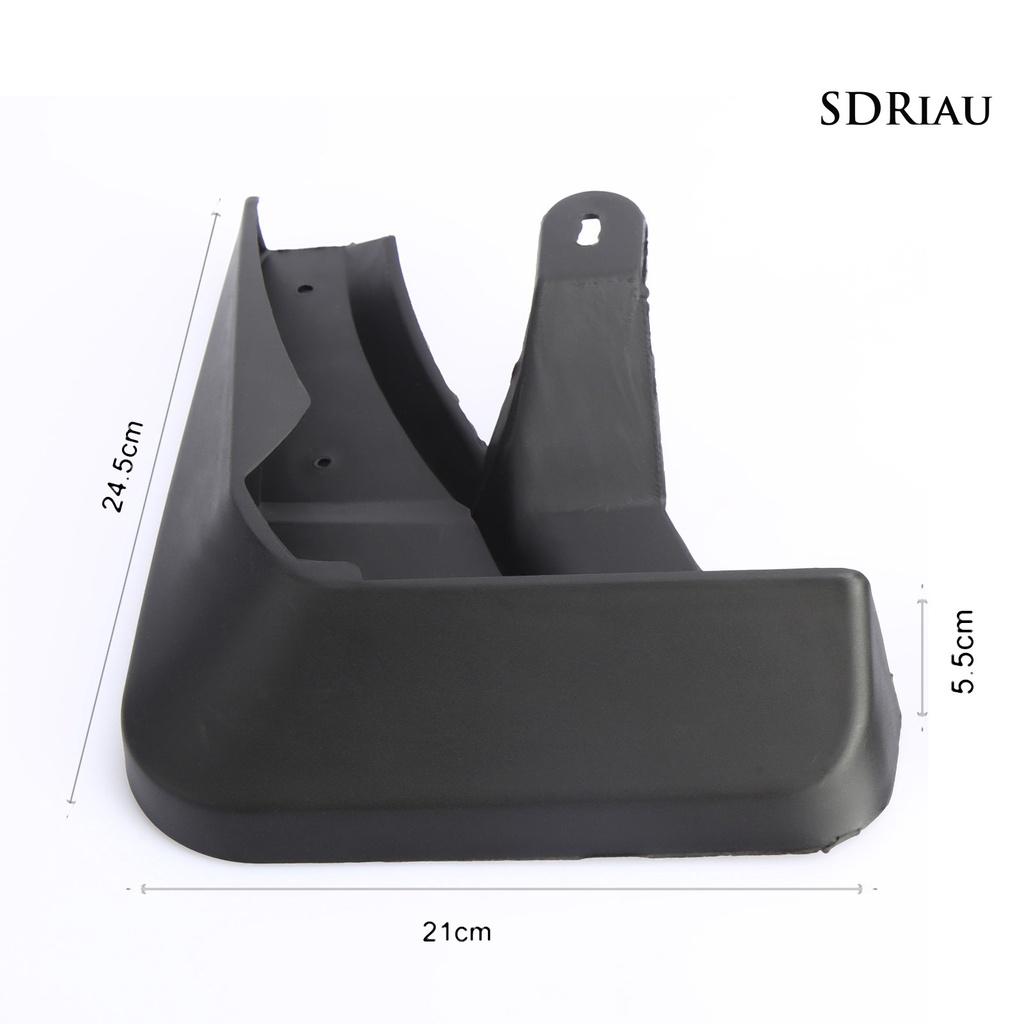 Bộ 4 Tấm Chắn Bùn Lb-Sy-522 Bằng Abs Siêu Bền Cho Audi A6L 16