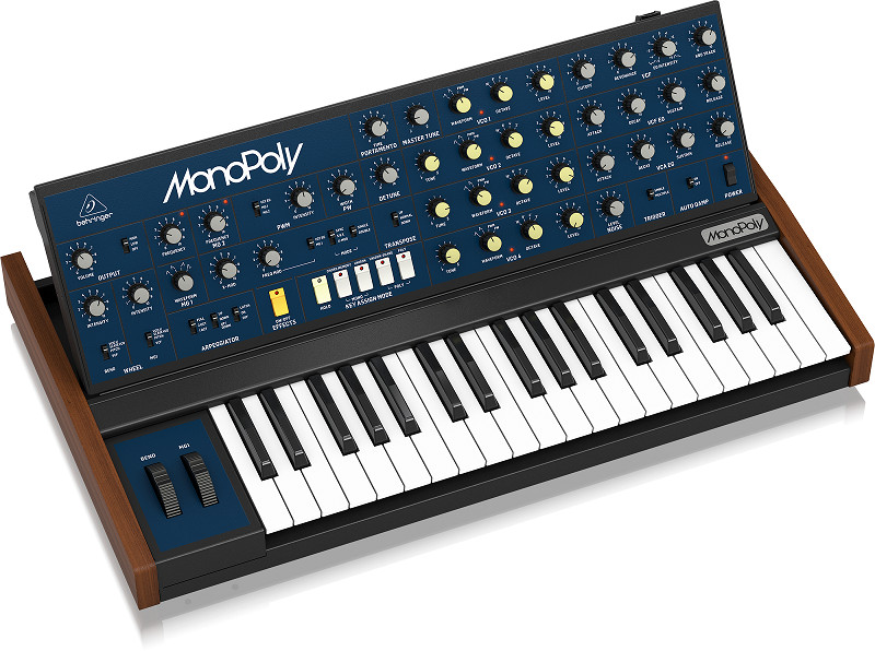 Behringer MonoPoly 4-voice Analog Synthesizer-Hàng Chính Hãng