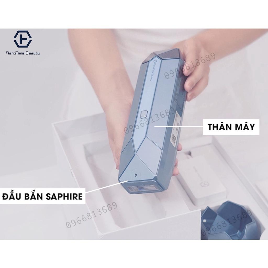 Máy triệt lông, máy tẩy lông NanoTime Beauty B65Pro Chính Hãng công nghệ triệt lạnh 10 độ C vĩnh viễn tại nhà