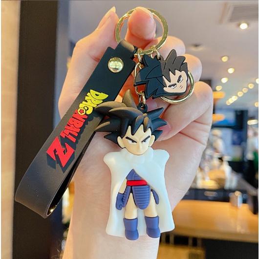 Móc khóa Dragon ball - songoku vegeta Piccolo Broly Trunks Krilin Thầy rùa PoPo PVC loại tốt