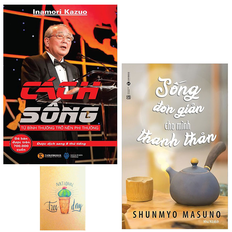 Combo Cách Sống và Sống Đơn Giản Cho Mình Thanh Thản