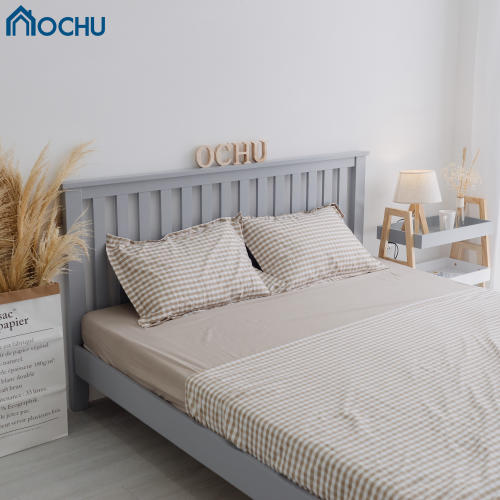 Giường Ngủ Gỗ Thông OCHU - Bernie Bed - Grey