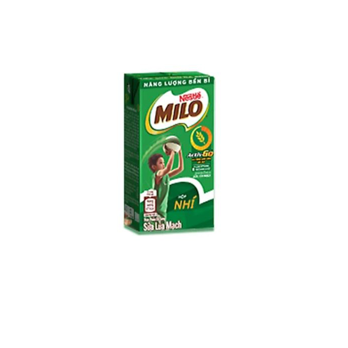 [Tặng Túi Đeo Chéo Chữ Nhật Milo] Sữa lúa mạch MILO thùng 48 hộp x 110ml