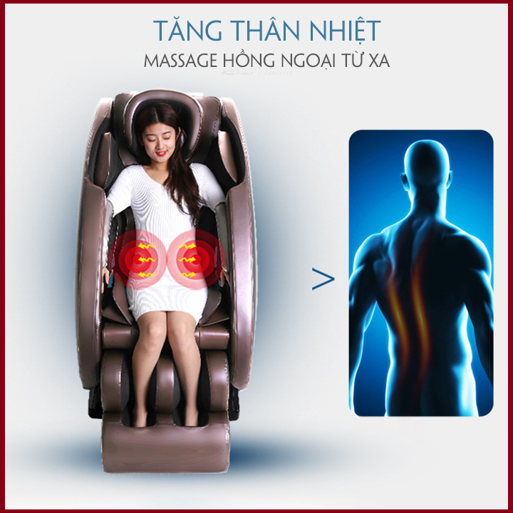 Ghế MatXa Trị Liệu Toàn Thân. Ghế Massage Toàn Thân Cao Cấp. Chế Độ Không Trọng Lực. Massage Đa Điểm. 22 Túi Khí Cảm Biến Nhiệt