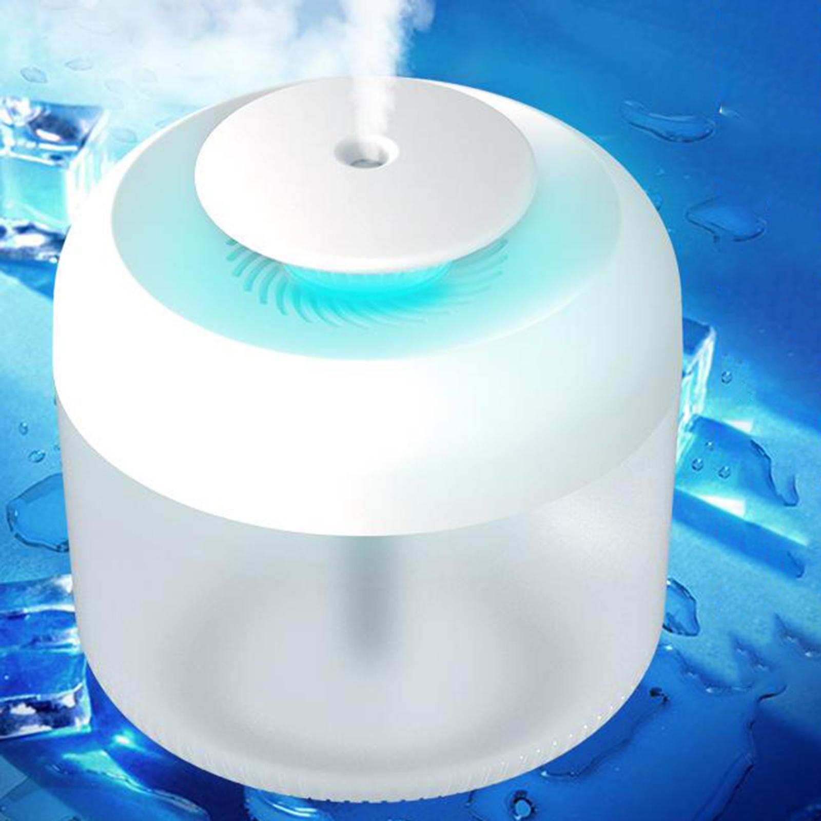 Ultrasonic Air Humidifier USB Aroma Difuser 2.4L Air Purifier with Colorful LED Light,Auto Shut Off