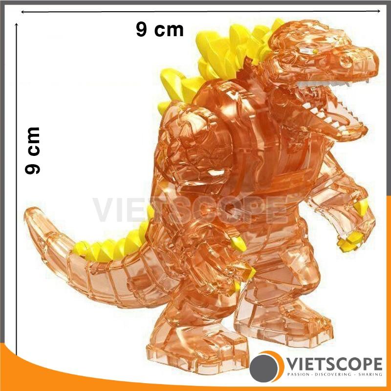 Lắp ráp mô hình Big figure quái vật Godzilla- Non lego - 7038