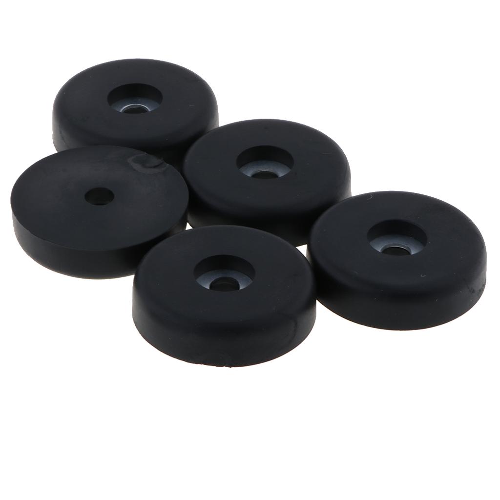 5 Miếng 40x10mm Tủ Khuếch đại Loa Cách Ly Chân đế Cao Su