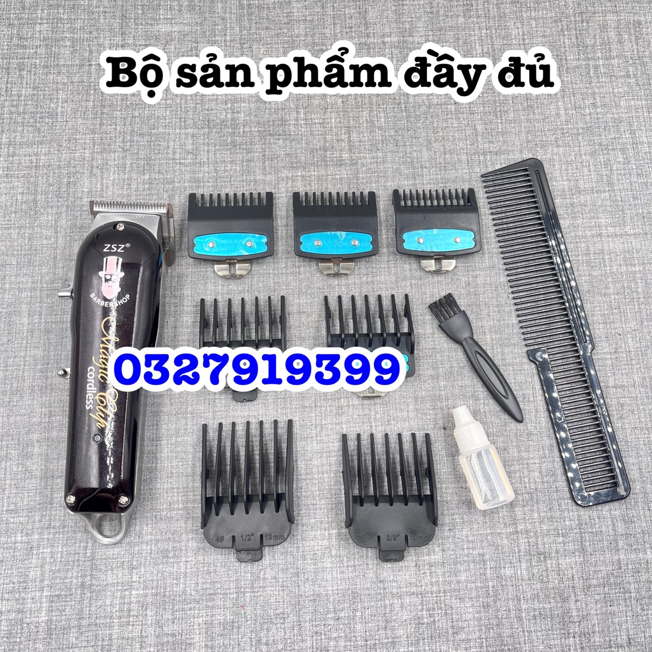 Tông đơ cắt tóc cao cấp ZSZ F52 - lưỡi kép
