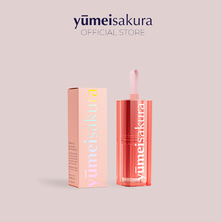 Son Thỏi Lì Mịn Chotto Matte Yumeisakura Cam Bí Ngô Pumpkin Orange Lipstick YMS03A 3.5g