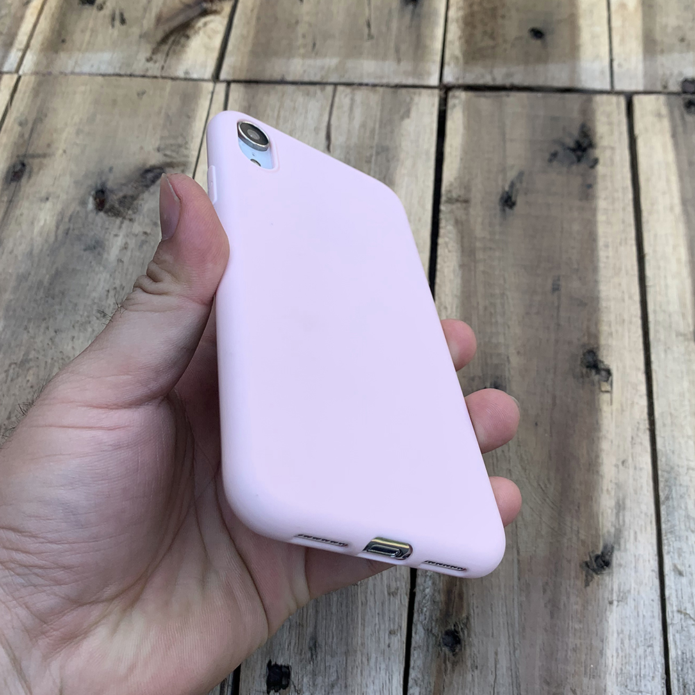 Ốp lưng dẻo mỏng dành cho iPhone XR - Màu hồng