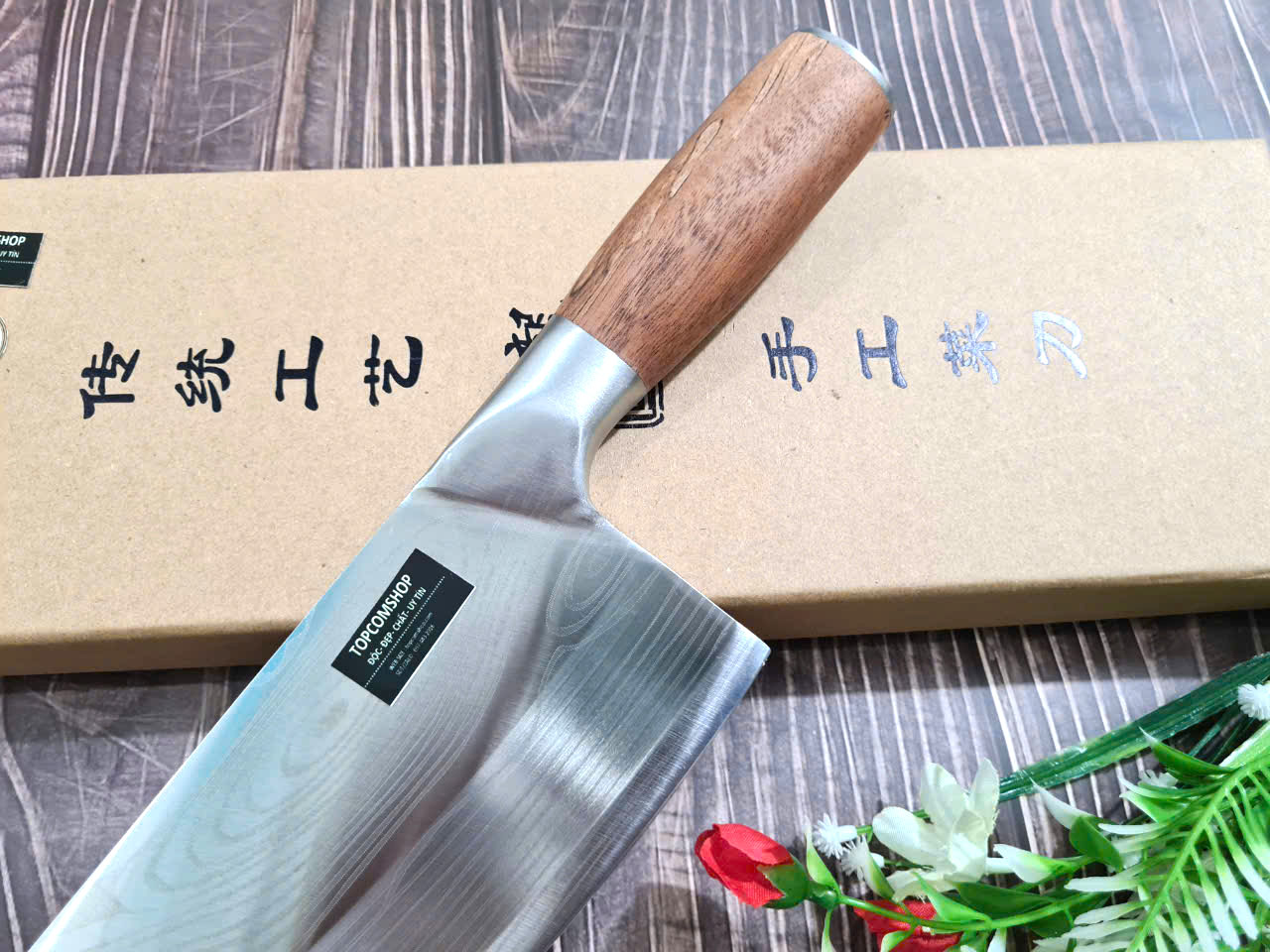 DAO - DAO BẾP NHẬT BẢN SANTOKU MÃ  A22 DT124 nt topcoomshop vn