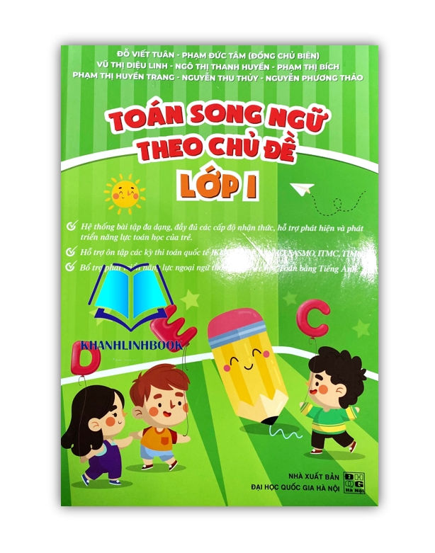 Sách - Toán song ngữ theo chủ đề lớp 1