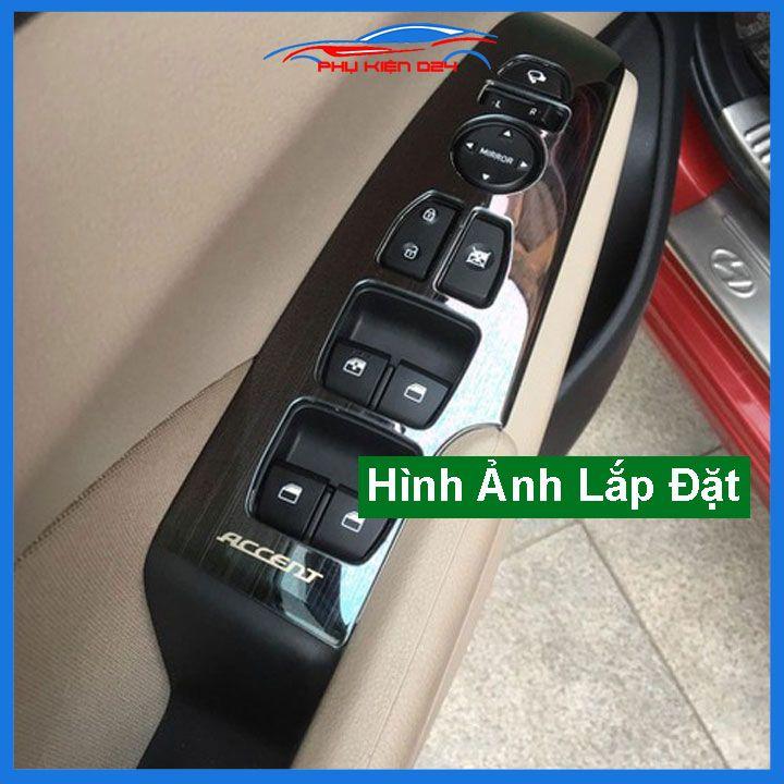 Ốp nội thất Accent 2018-2019-2020-2021-2022 vân Titan bảo vệ chống trầy xước và làm đẹp xe