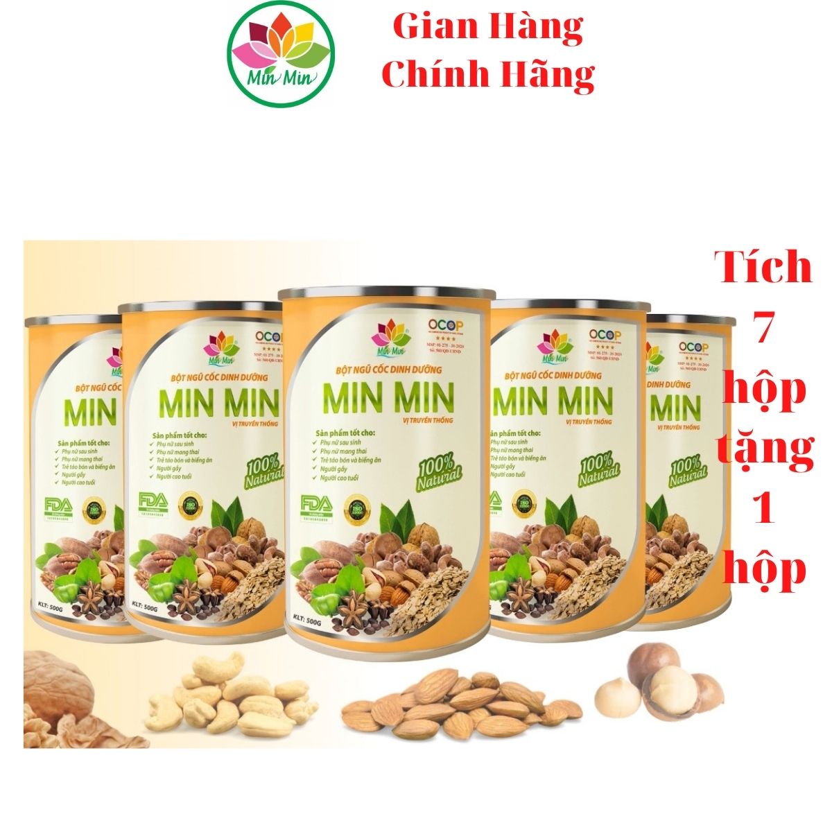 NGŨ CỐC MIN MIN 29 HẠT_ NGŨ CỐC LỢI SỮA _ NGŨ CỐC DINH DƯỠNG MẸ BẦU