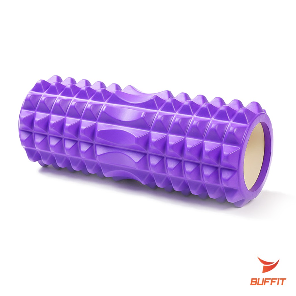 Bộ con lăn cột sống Foarm Roller 45*13 cm và thản yoga TPE 6mm.Ống lăn massage giãn cơ yoga, gym