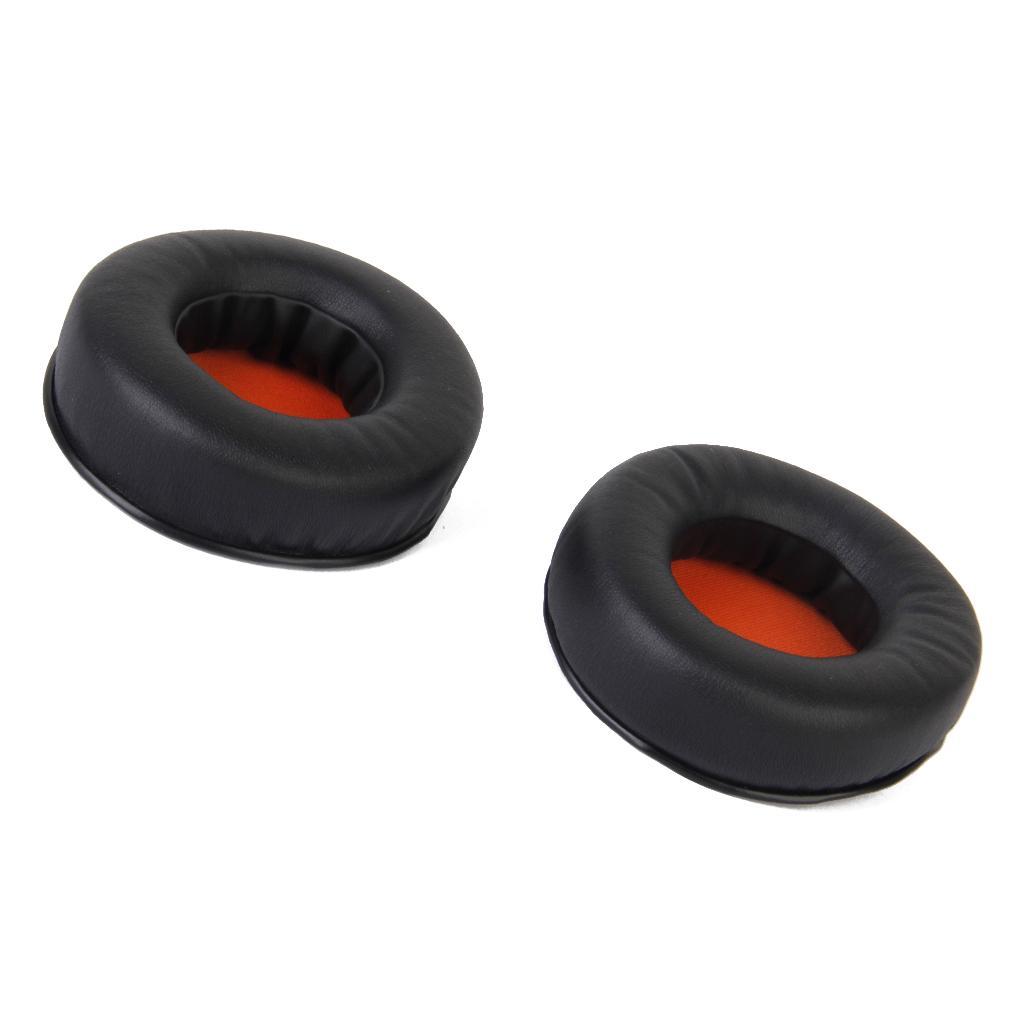 1 Pair 90mm Replacement Ear Pads Cushion For Razer Game Headphone