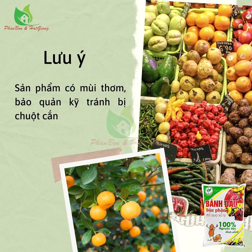 Phân Bón Hữu Cơ Bánh Dầu Đậu Phộng HAK Đã Xử Lý 100% Từ Thiên Nhiên 1KG Trồng Rau, Cây Cảnh - Shop Phân Bón và Hạt Giống