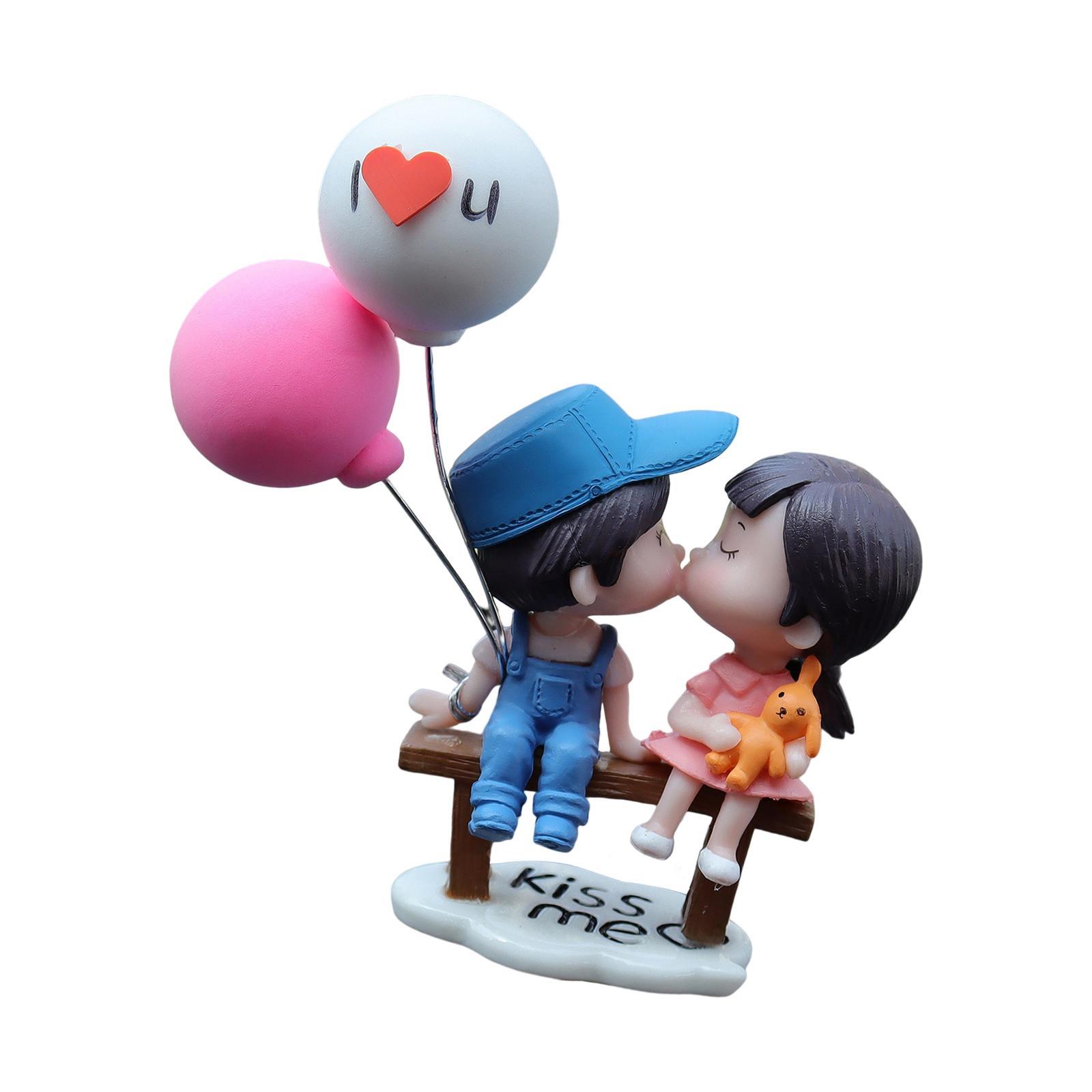 Car Dashboard Decorations Miniature figure Statue for Party Girls Gifts