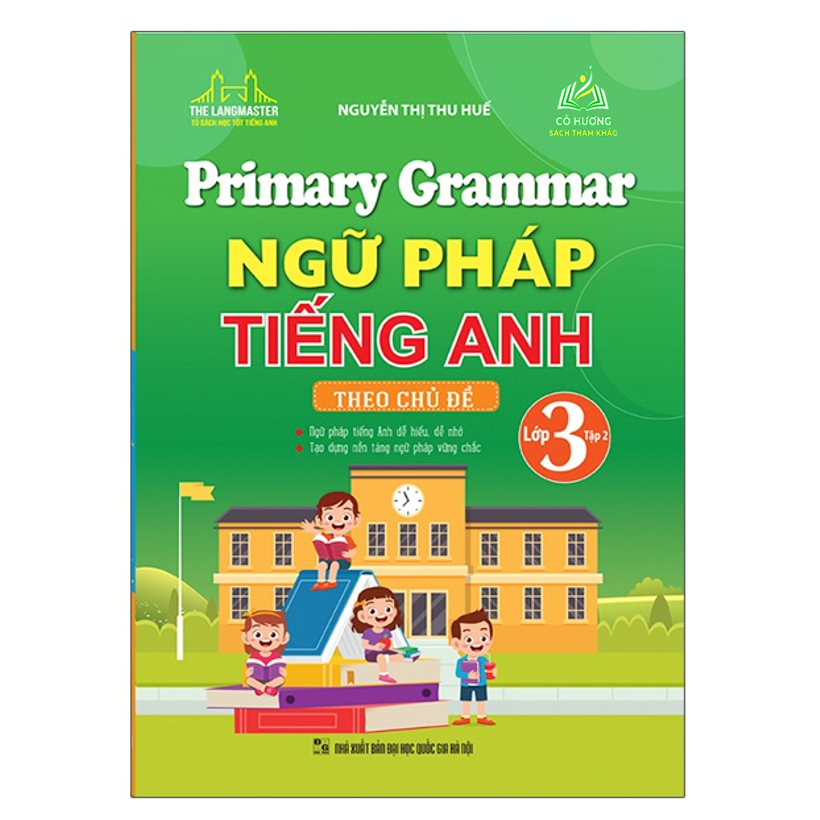 Sách - Combo Primary Grammar - Ngữ Pháp Tiếng Anh Theo Chủ Đề Lớp 3 tập 1+ tập 2