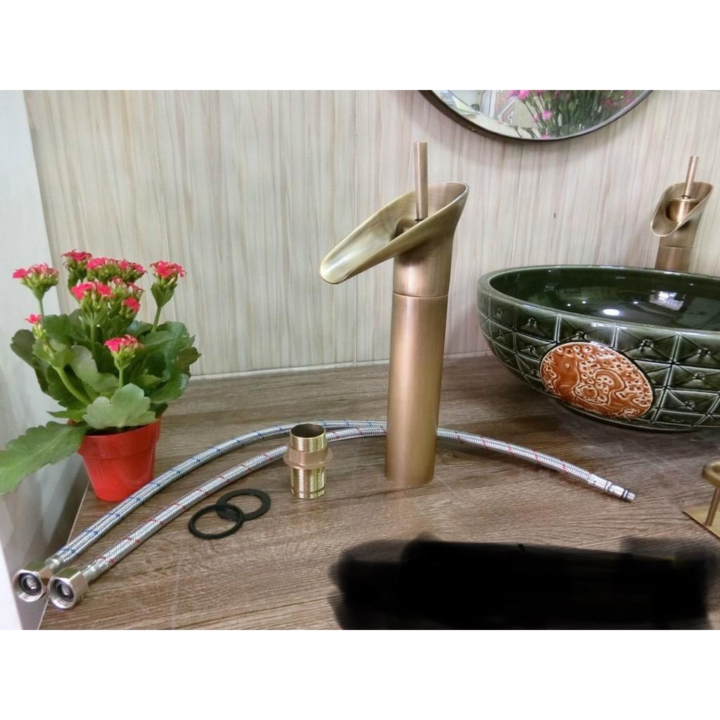 Vòi lavabo cổ điển 30cm