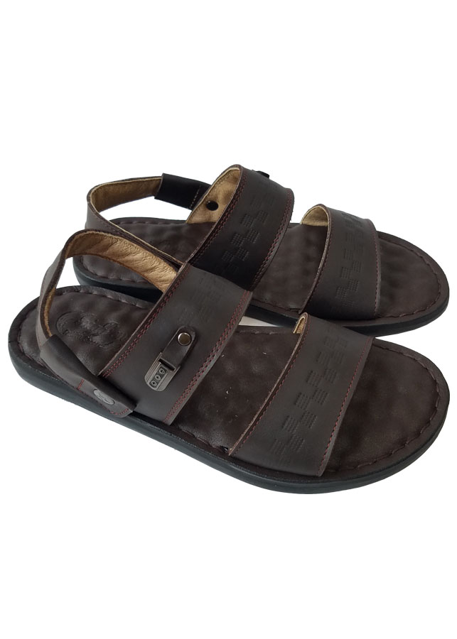 GIày Sandal Nam Da Bò BIGGBEN Cao Cấp SD116