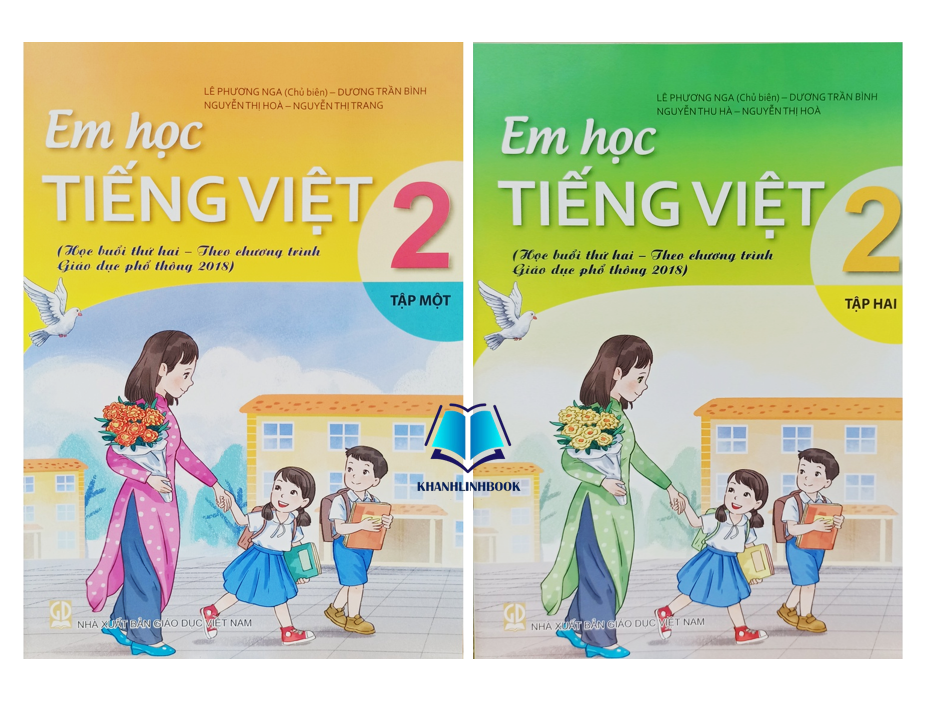 Sách - Combo Em Học Tiếng Việt 2 tập 1 + 2 (Học Buổi Thứ Hai - Theo Chương Trình GDPT 2018)