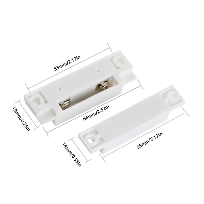 HSV 5PCS Wired Door Window Open Detector Door Sensor For Home Burglar For GSM Alarm
