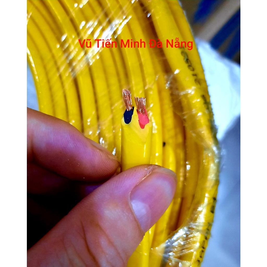 100M dây điện đôi 2x2.5 Vĩnh Thịnh lõi đồng 100% + Tặng kèm bút thử điện + băng keo điện