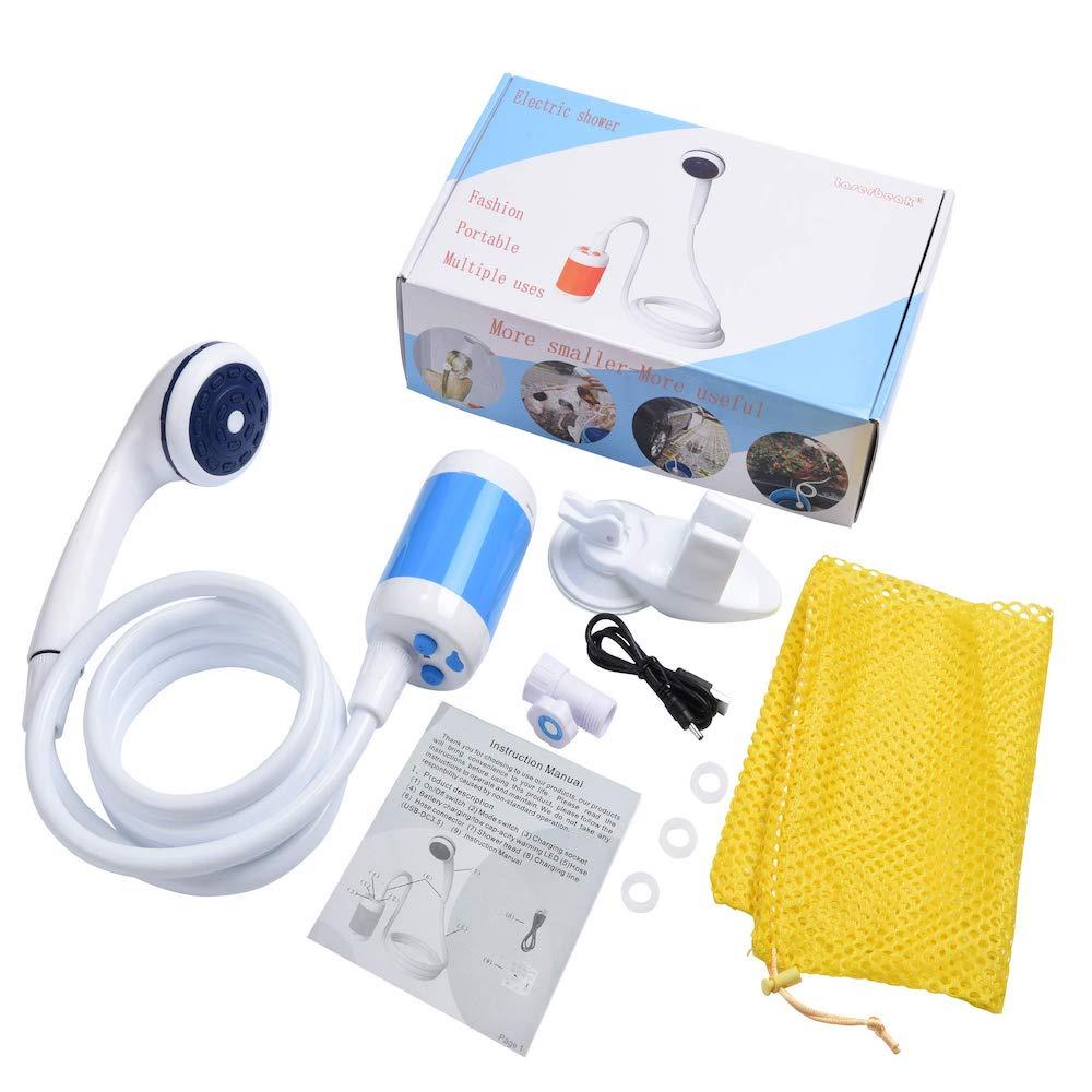 Bộ vòi hoa sen di động Tắm Gội du lịch Rửa Xe, Tưới Cây tiện dụng