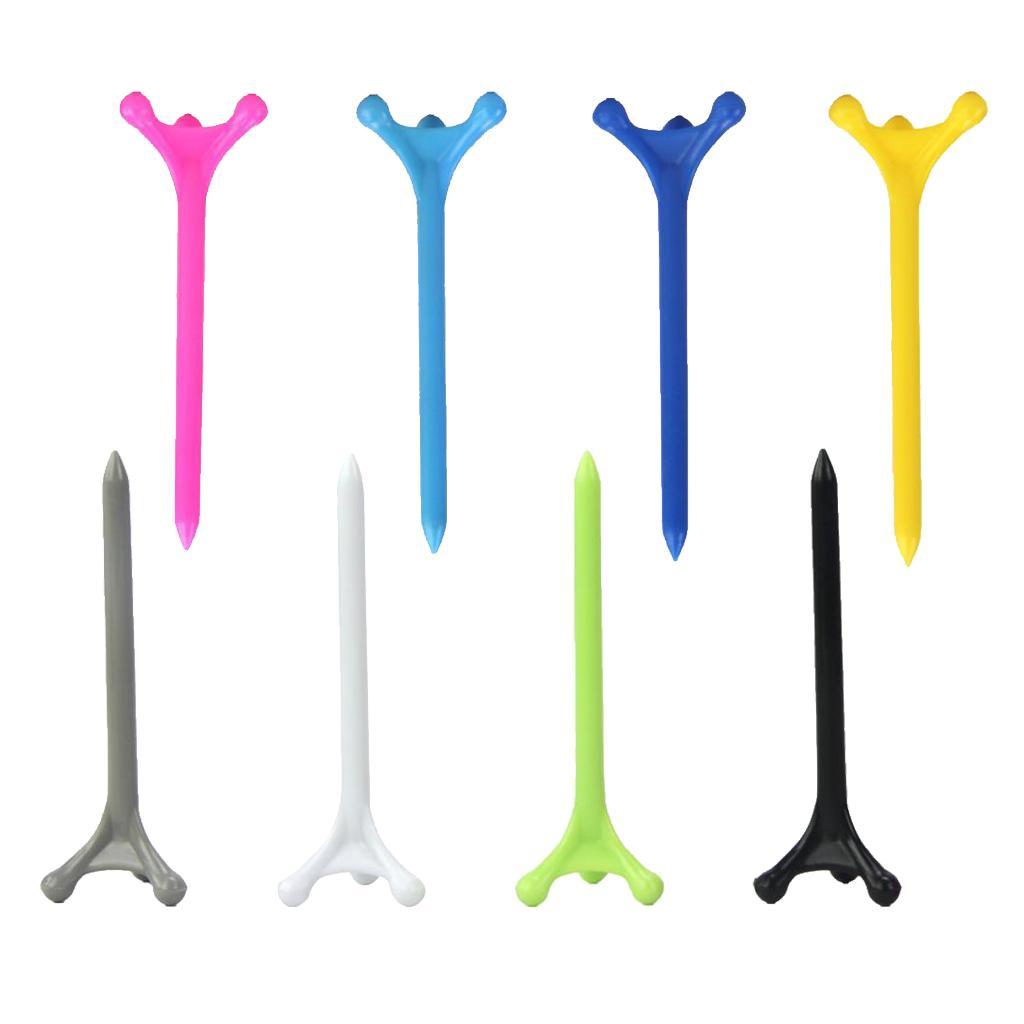 8 Pieces ABS Golf Tees 80mm Tees 3 1/4 Inch Golfer Tee Replacement