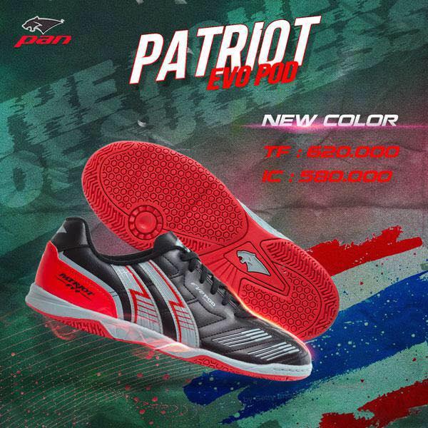 Giày Pan Patriot EVO 2022 IC - Giày đá bóng Futsal hàng Thái Nhập khẩu , cao cấp , bền đẹp