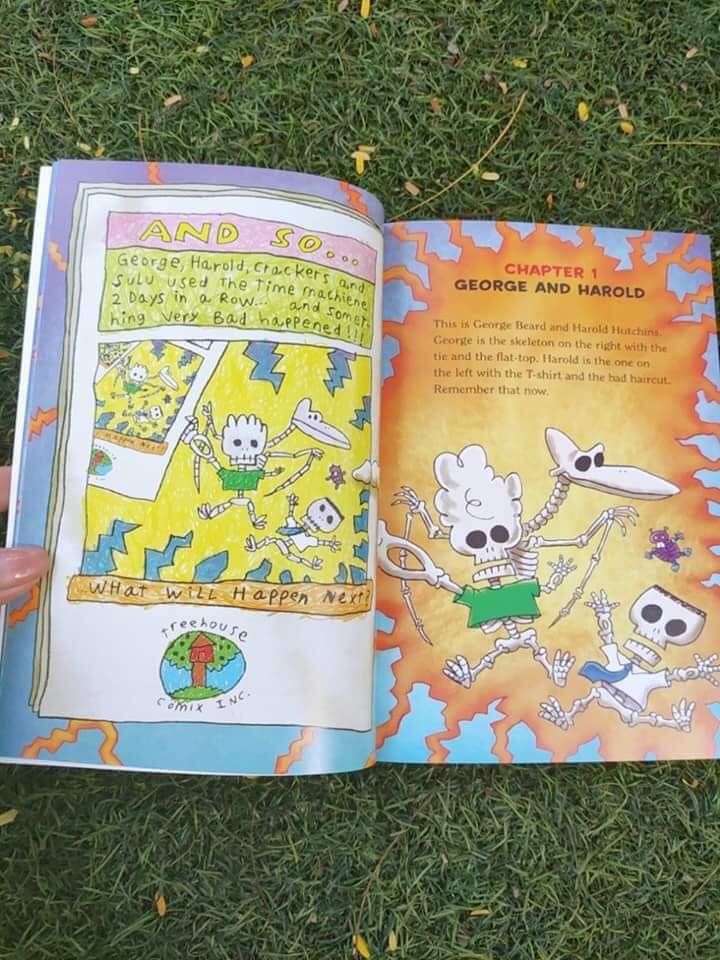 Thuyền trưởng quần chíp - captain underpants bộ nhập 12q