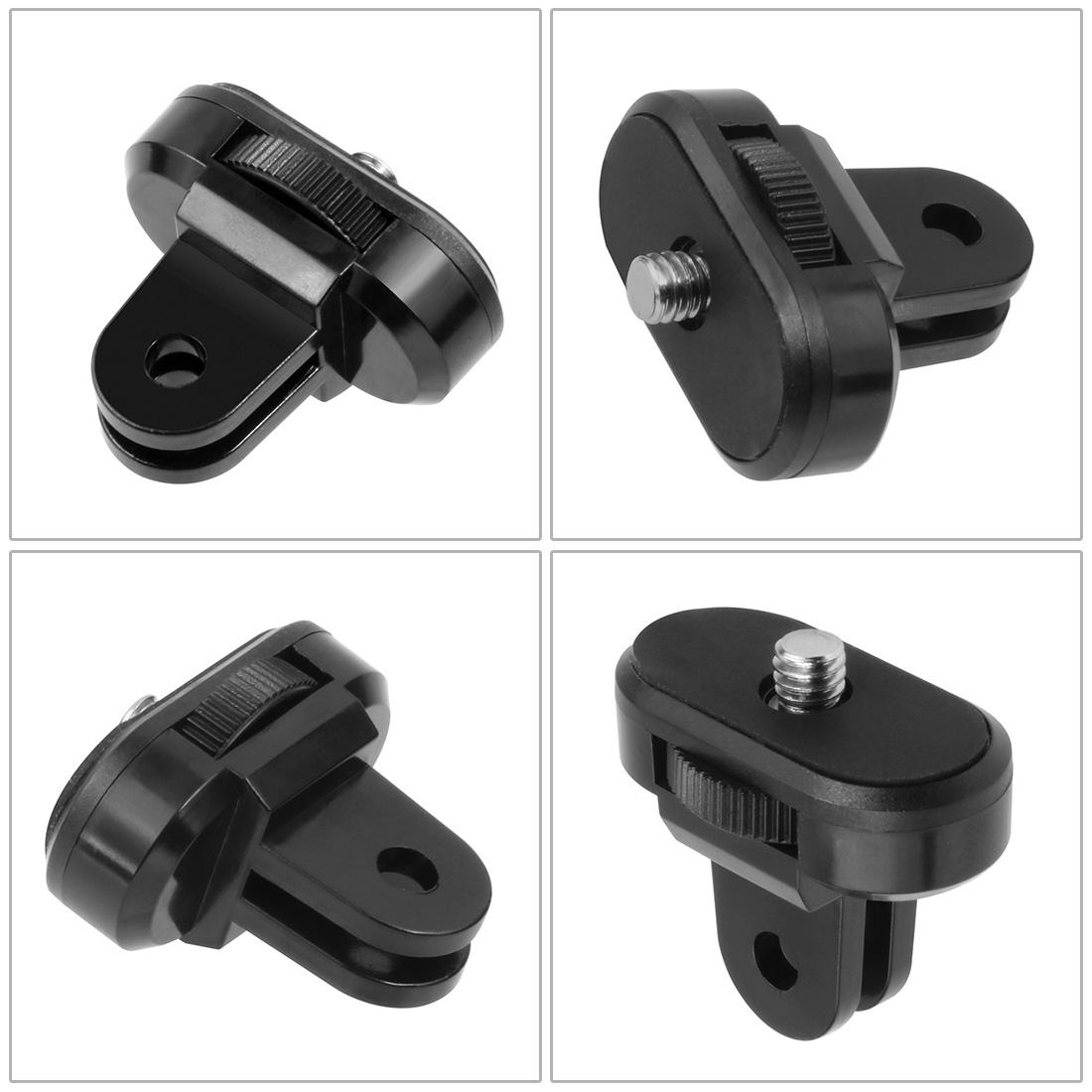 Mini ABS Tripod Mount 1/4 Bộ chuyển đổi Monopod đầu Vít cho GoPro Hero 9 8 7 6 5 cho Insta360 One x2 R cho máy ảnh hành động DJI OSMO