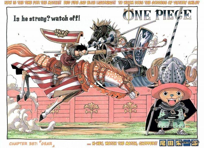 đảo hải tặc - one piece chapter 387 1