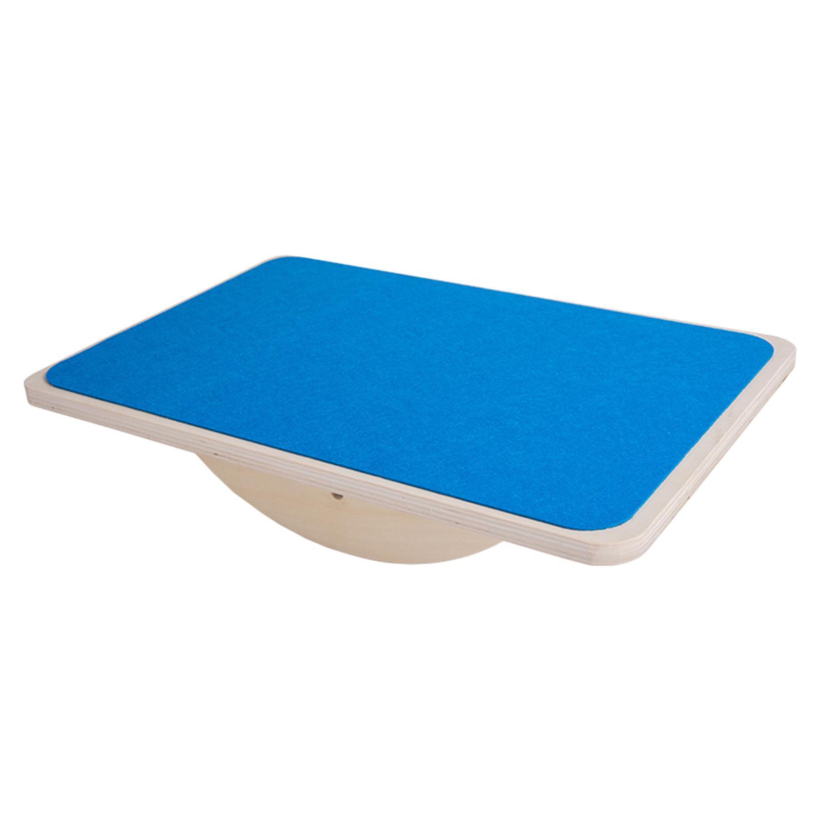 Montessori Balance Board Curvy Equipment Toys Rocker Board Balancing for Yoga Indoor