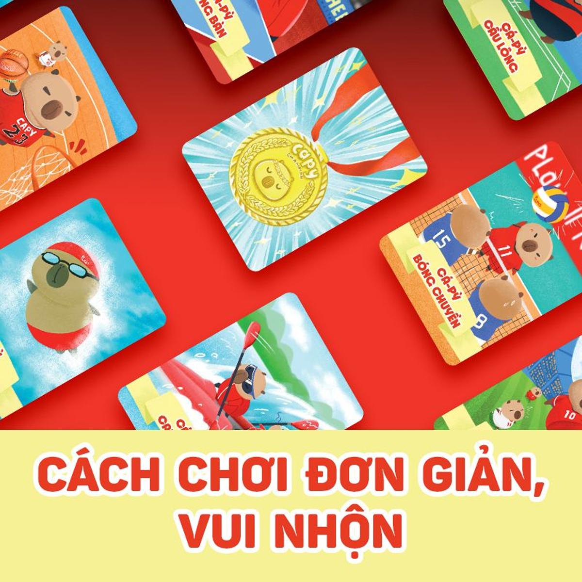 Boardgame Đại Hội Cá-Pỳ - Capybara Game