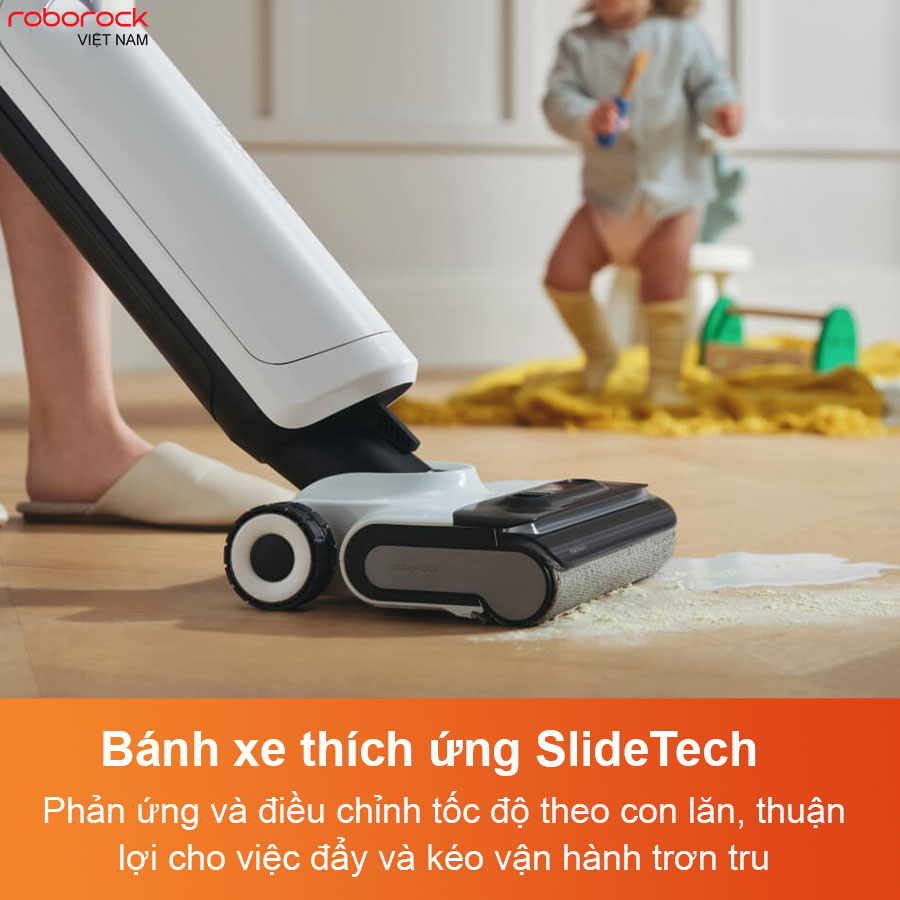 Máy hút bụi lau nhà Roborock Flexi Pro – Hàng Chính Hãng