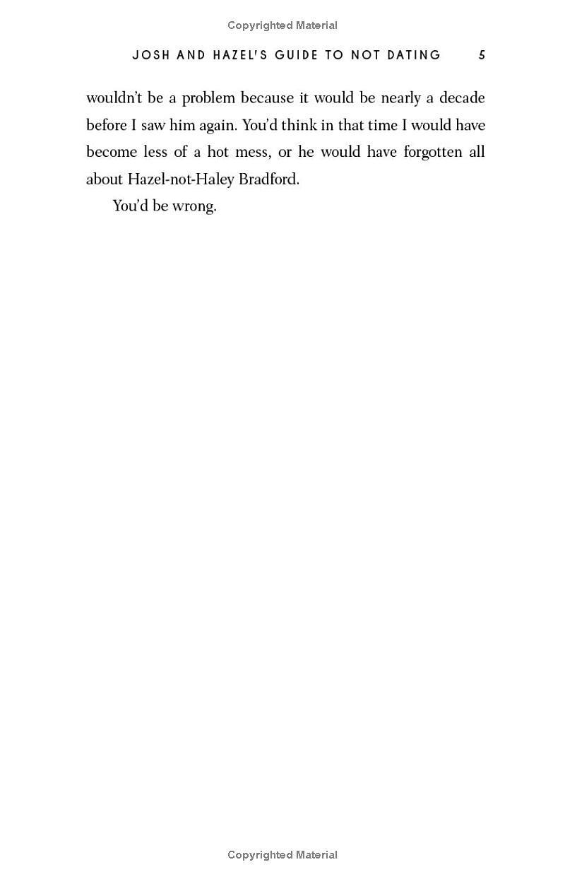 Josh And Hazel's Guide To Not Dating