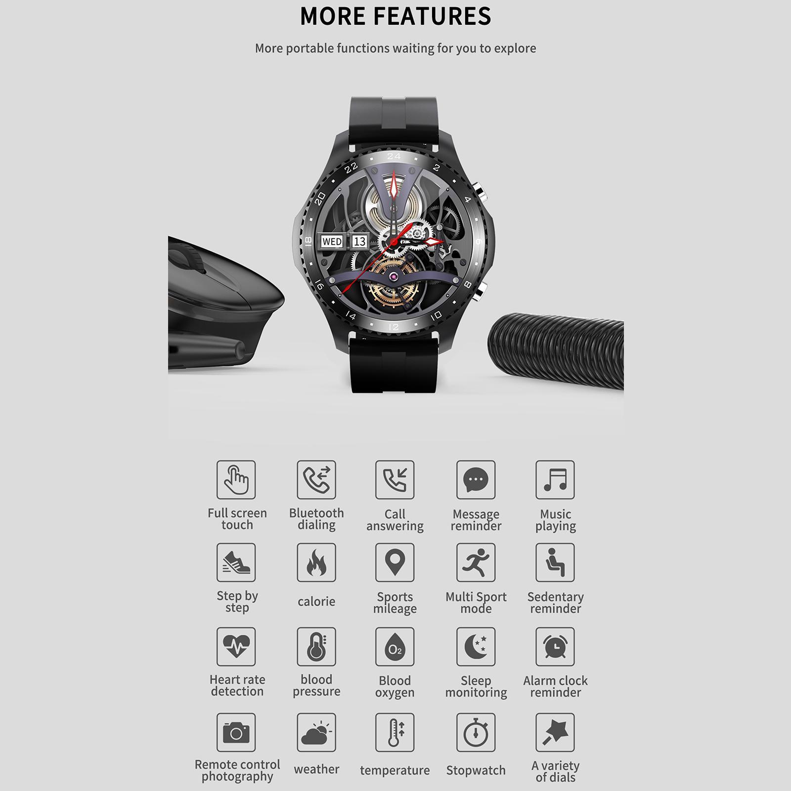 Ck30 Bluetooth Smartwatch IP67 Waterproof for Running Sport Men Women