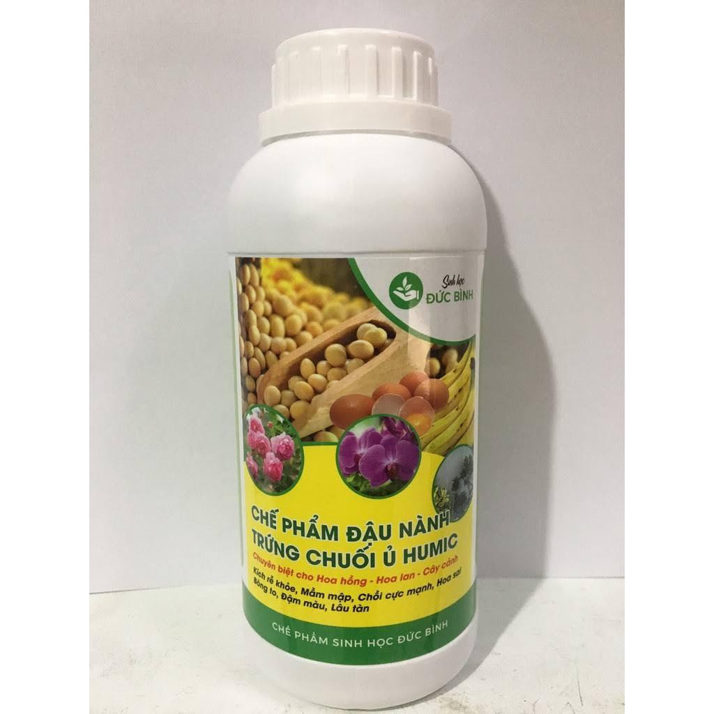 Chế Phẩm Phân Đậu Tương+dịch chuối trứng lên men, cung cấp dinh dưỡng cây cảnh, rau, giúp hoa hồng mập mầm, bền hoa...