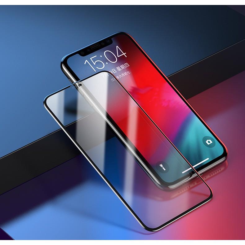 Kính cường lực 2 mặt Dành Cho iPhone XR/Xs Max , hàng chính hãng Baseus