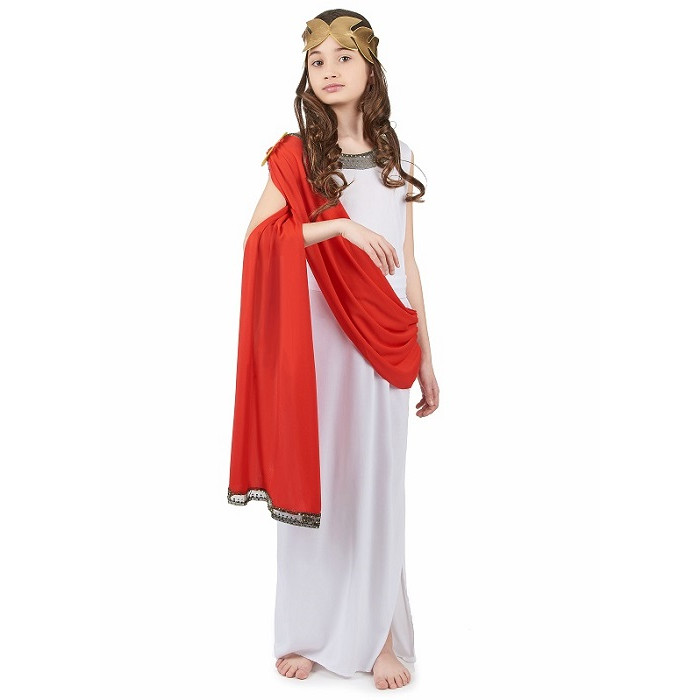 Trang Phục Hóa Trang Nữ Thần La Mã Roman Girl Cho Bé Gái