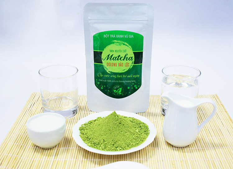 Matcha Nguyên Chất Bảo Lộc Vũ Gia (100g)