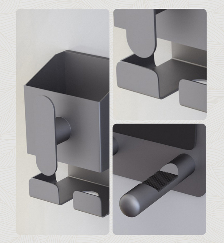 Giá Treo Máy Sấy Tóc Dán Tường Sanitary Ware - Home and Garden