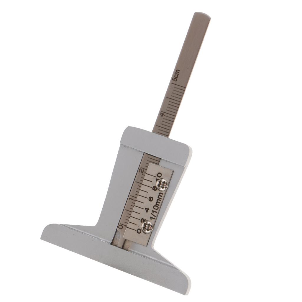Mini Cấp Mở Loại 0-30MM Lốp Xe Thước Hố Thước Đo Độ Sâu Bút Thử Điện