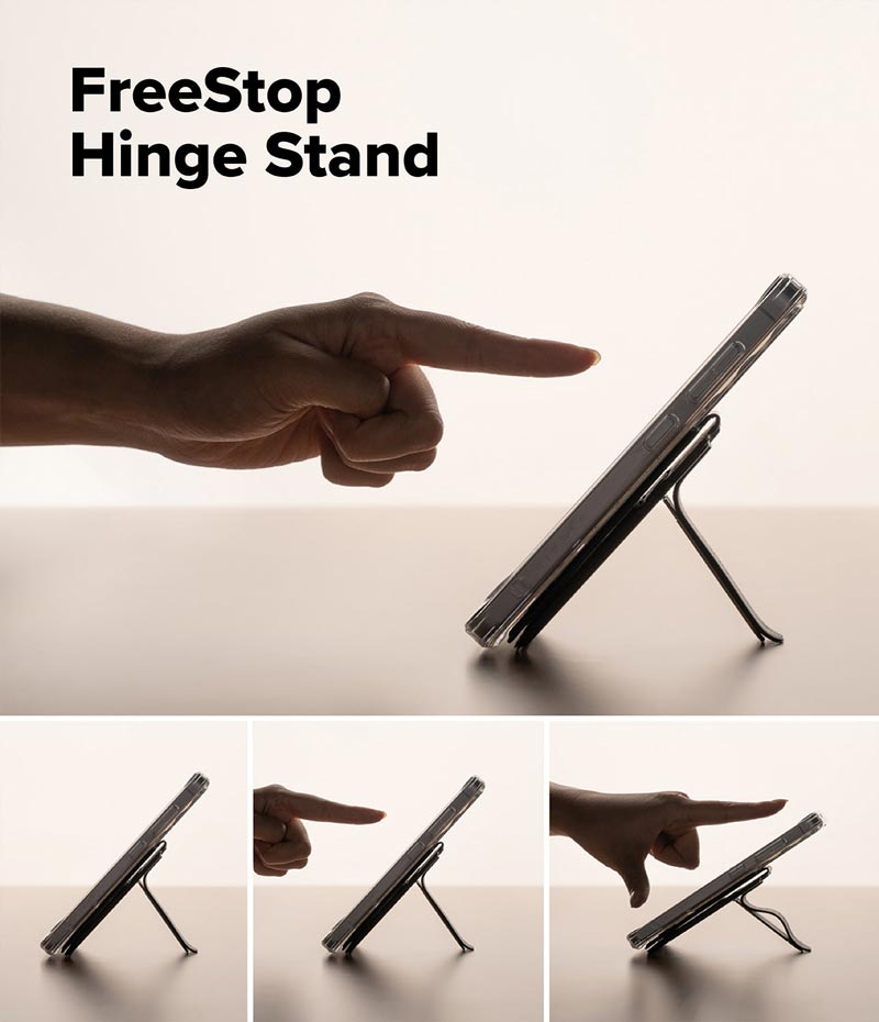 Ví kiêm giá đỡ RINGKE Slide Grip Wallet Magnetic Edge - Hàng Chính Hãng