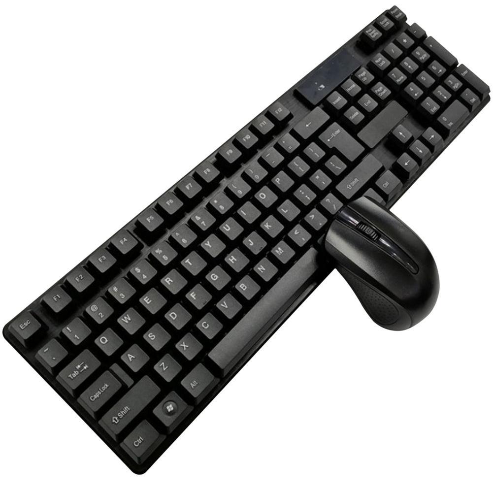 Bàn Phím Và Chuột Không Dây 2.4G USB Mini Bàn Phím Chuột Combo Noiseless Công Thái Bàn Phím Chuột Dành Cho Máy Tính Laptop