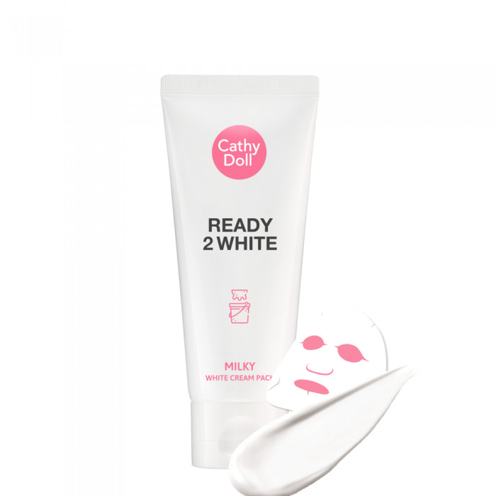 Mặt nạ ủ trắng da Cathy Doll Ready 2 White Milky White Cream Pack 100ml