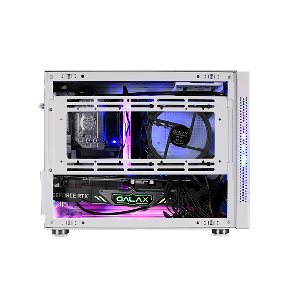 Vỏ Case Máy Tính Gaming White Revolution-03 Galax - HÀNG CHÍNH HÃNG