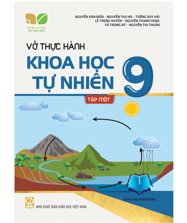 Sách - Combo Vở thực hành khoa học tự nhiên 9 - tập 1 + 2 (kết nối)